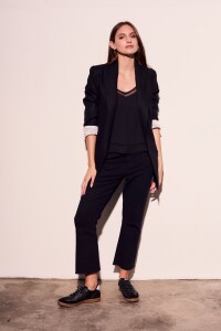 Blazer Lino Negro