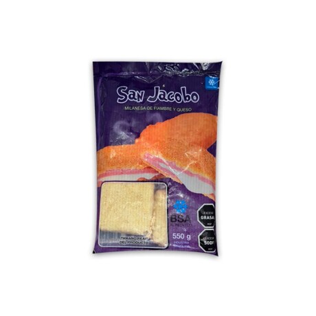 San Jacobo Mila De Fiambre Y Queso 550 Grs San Jacobo Mila De Fiambre Y Queso 550 Grs