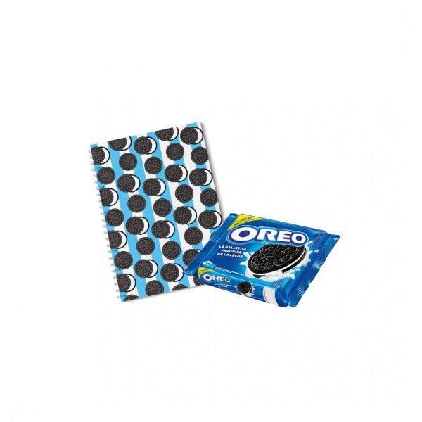 Oreo Cuaderno Celeste 100 hojas + Oreo Tripack 354g Oreo Cuaderno Celeste 100 hojas + Oreo Tripack 354g