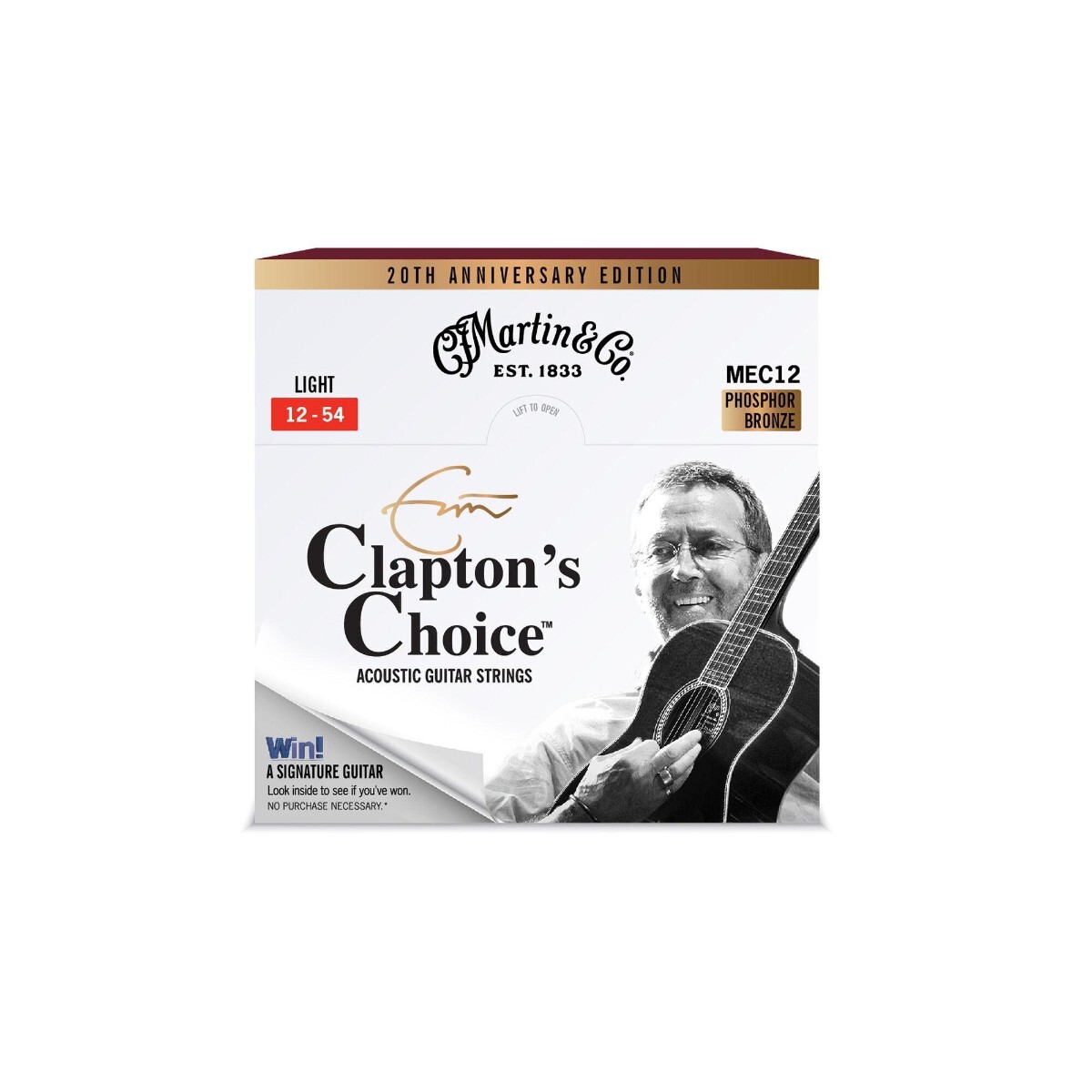 Encordado Folk Martin Eric Clapton 12/54 