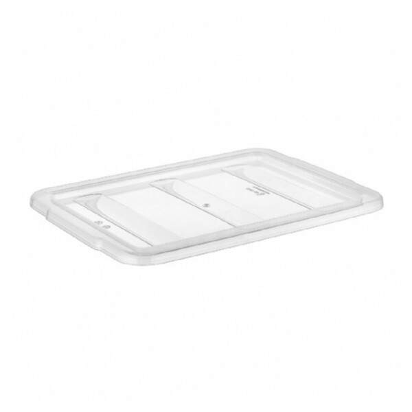 Tapa transparente de policarbonato para portacubiertos de 3 divisiones | Gastroplast GKL03 Tapa transparente de policarbonato para portacubiertos de 3 divisiones | Gastroplast GKL03