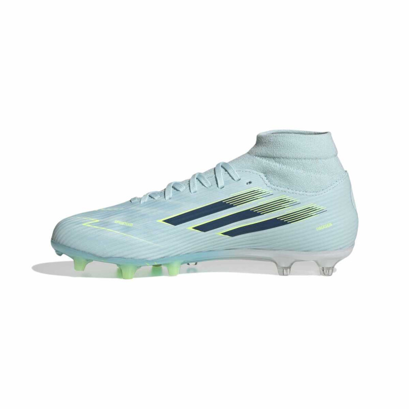 Championes Futbol Cancha FG Adidas F50 SPARKFUSION LEAGUE FG/AG de Mujer - JR8998 Celeste-negro