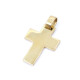 Cruz chata En Oro 18K amarillo Medidas 20X 15 mm Cruz chata En Oro 18K amarillo Medidas 20X 15 mm