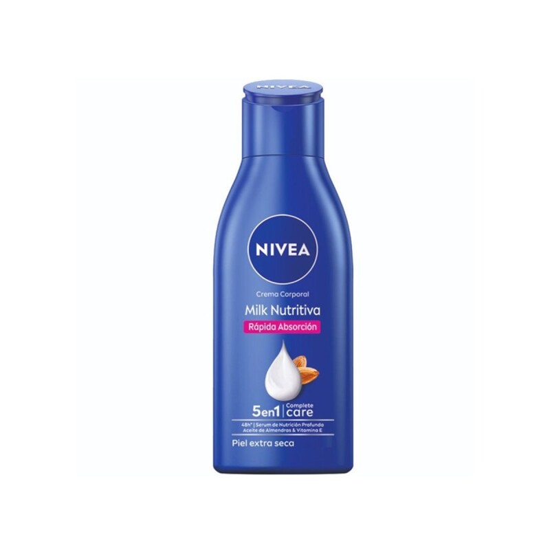 Nivea Body Milk Nutritiva Piel Extra Seca 100 Ml. Nivea Body Milk Nutritiva Piel Extra Seca 100 Ml.