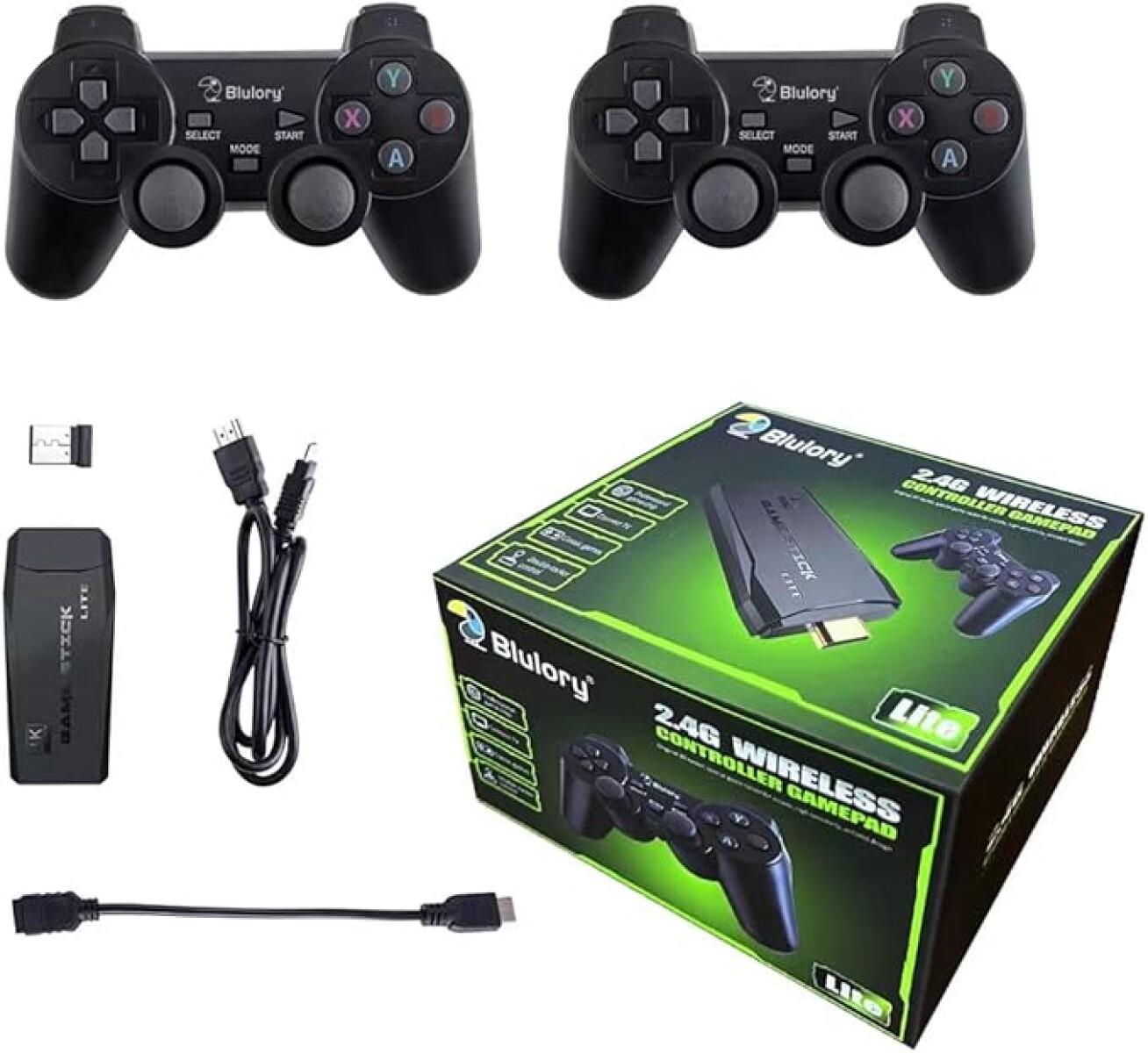 CONSOLA GAME STICK PARA TV- JUEGOS RETRO CLÁSICOS 