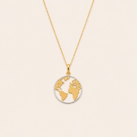 Collar Continentes - Oro 18k Collar Continentes - Oro 18k