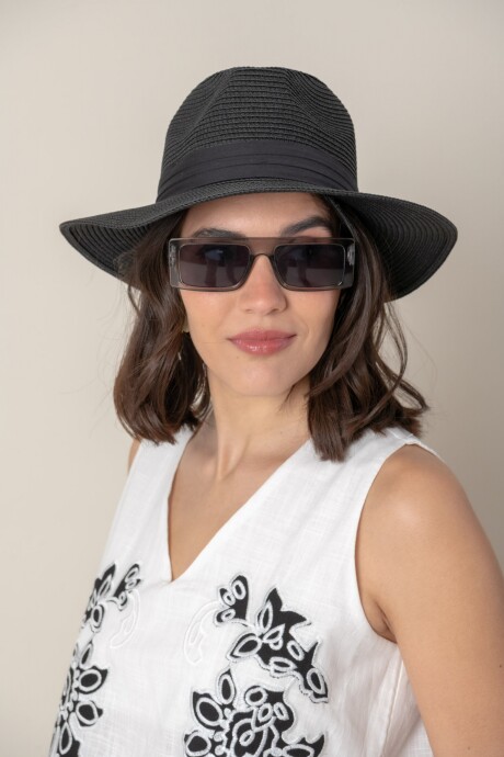 SOMBRERO CINTA Negro