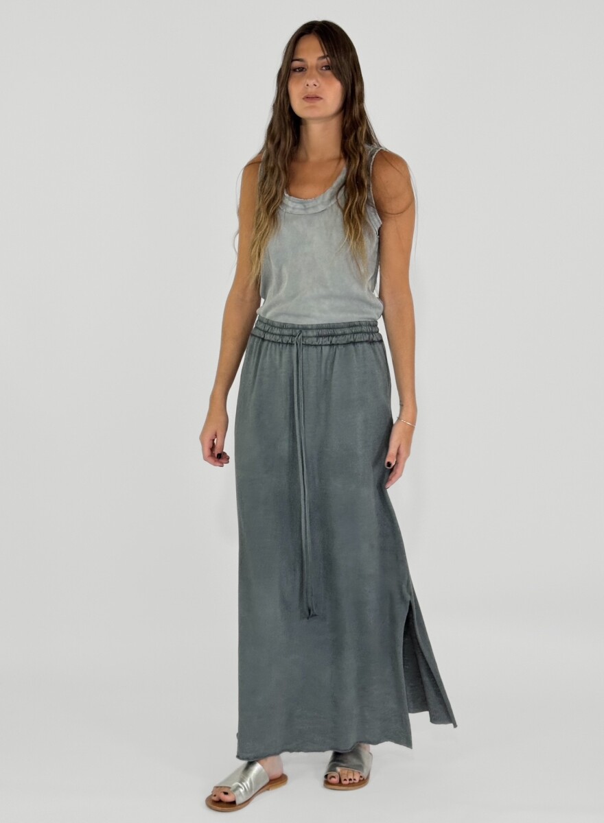 POLLERA TANGER - GRIS 