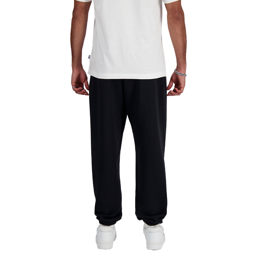 Pantalon de Hombre New Balance French Terry Jogger Negro