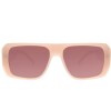 Lentes De Sol Otica Accesorios - Mujer Gradiente/beis