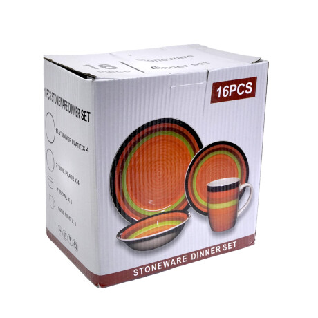 JUEGO VAJILLA 16PCS CERAMICA JUEGO VAJILLA 16PCS CERAMICA