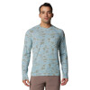 Remera PFG Uncharted Hombre Crushed Blue