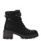 Botas de Mujer Miss Carol MOUNTY acordonada con Taco Negro