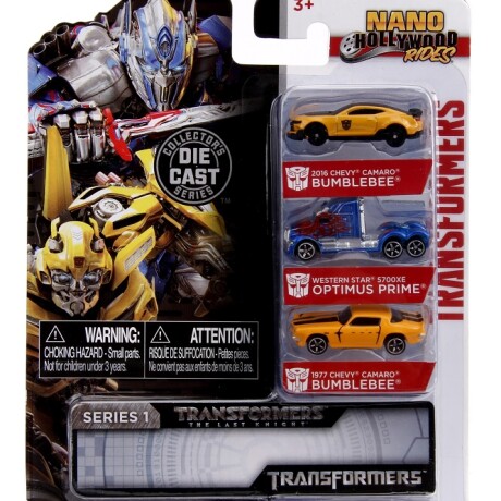 Pack X3 Autitos Nano Hollywood Transformers 001