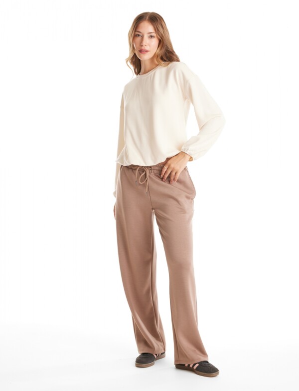 Buzo Modal Comfy BEIGE CLARO