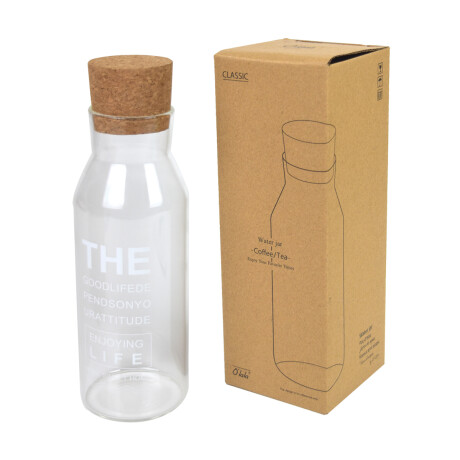 Botella de vidrio Olalá Casasunco con tapa de corcho 500ml Botella de vidrio Olalá Casasunco con tapa de corcho 500ml