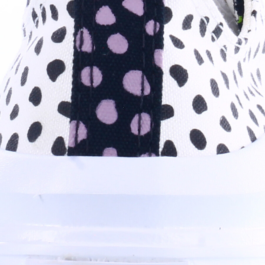 Championes de Mujer Converse Ctas Move OX Blanco - Negro - Animal Print