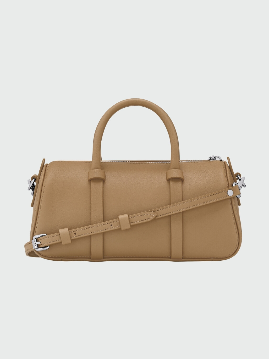 LONGCHAMP - Bolso de Mano Daylong S Caqui