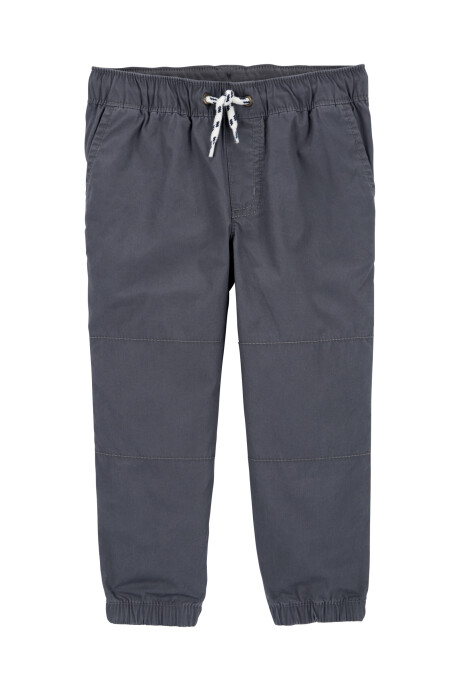 Pantalón de algodón, gris Sin color