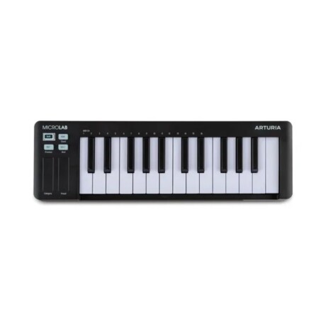Controlador Midi Arturia Microlab 3 25 Teclas Black Controlador Midi Arturia Microlab 3 25 Teclas Black