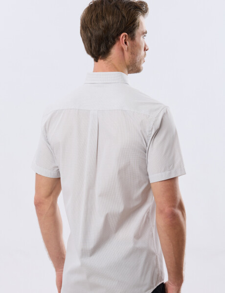 CAMISA CUADROS Gris