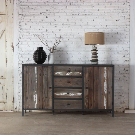 Mesa Plegable Balcón Madera Marron Toronto — Divino