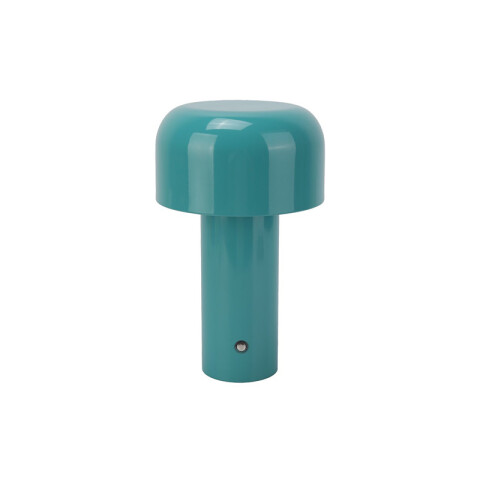Lámpara de mesa hongo inalámbrica verde USB cálida AI9863