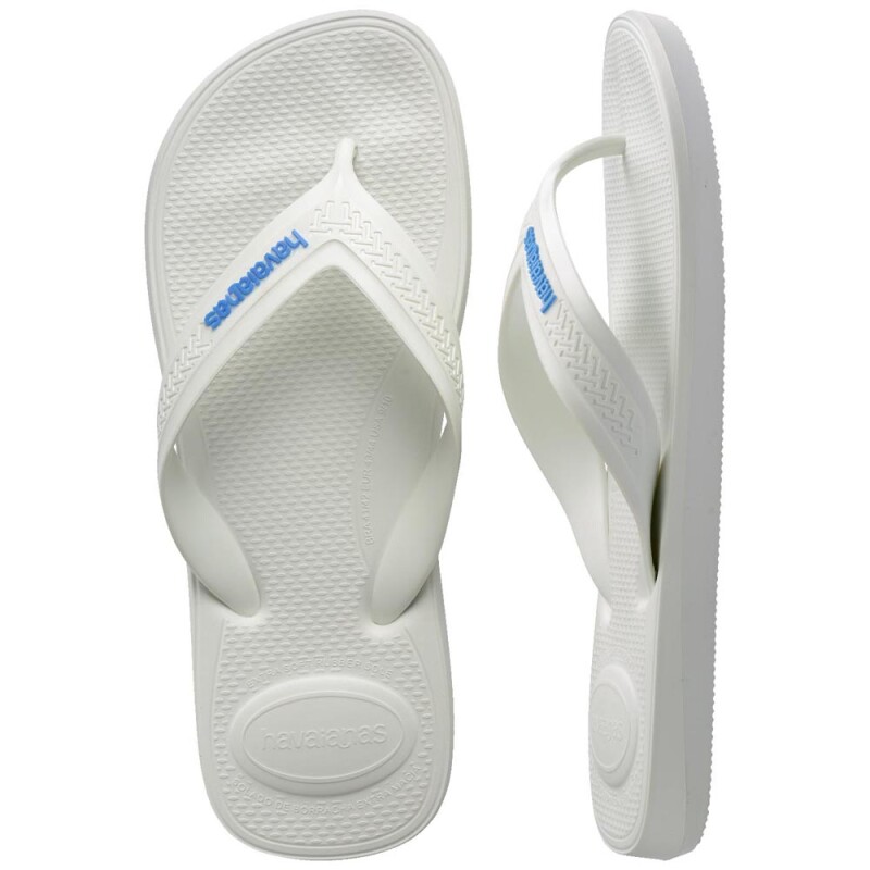 Sandalias Havaianas Top Max Comfort FC Hombre Blanco/blanco/azul