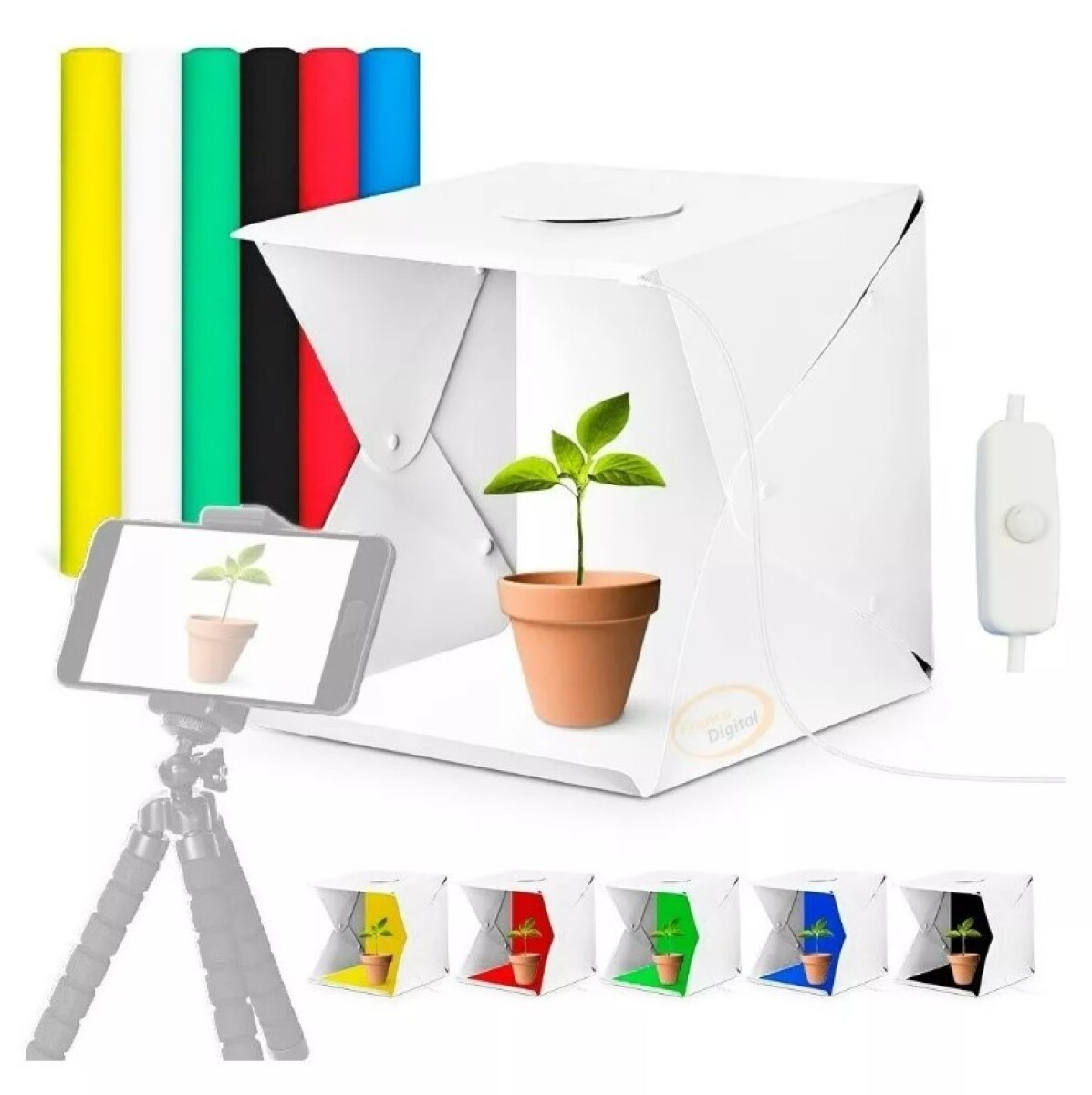 Estudio de Fotografía Caja De Luz Blanca 