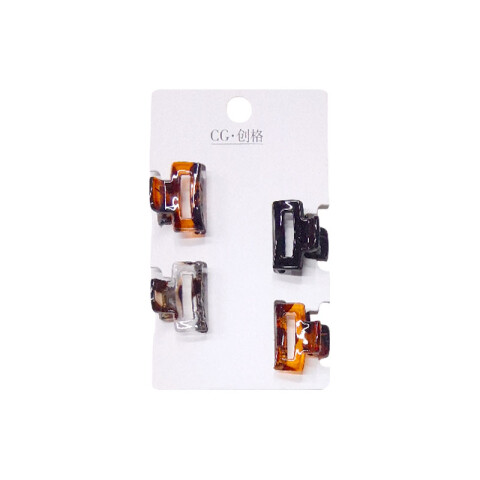Broche pinza para el cabello 4 pcs Broche Pinza Para El Cabello 4 Pcs