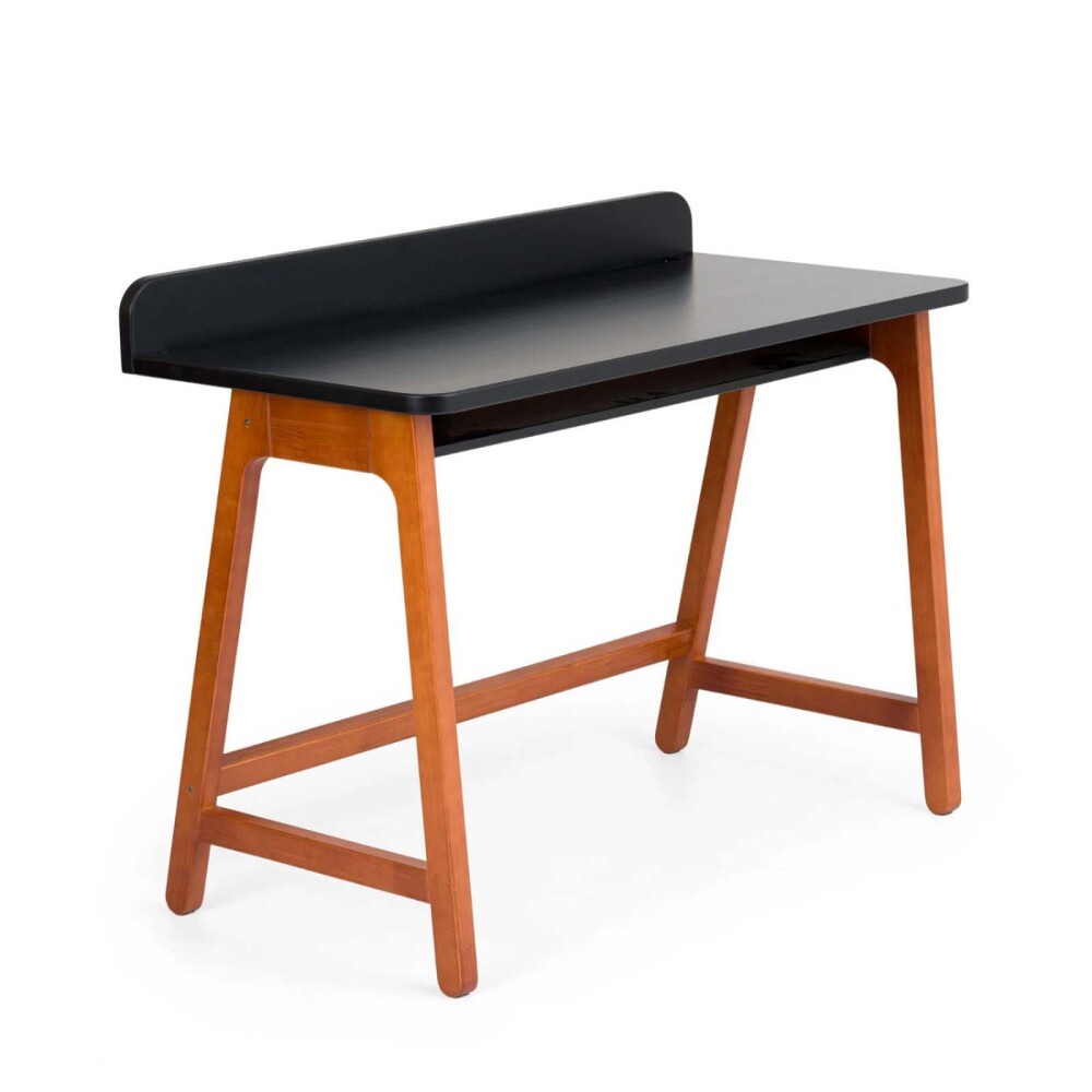 ESCRITORIO MDF-Y-MADERA NEGRO VOLT