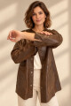 Camisa megan Marron brillo reversible