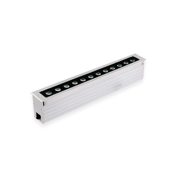 Luminaria de embutir piso lineal LED RGB 24V IP67 TP0502