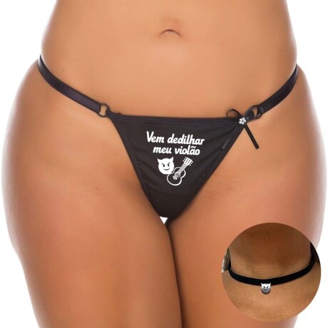 Tanga Kit "Vem Dedilhar Meu Violão" Pimenta Sexy Tanga Kit "Vem Dedilhar Meu Violão" Pimenta Sexy