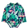 Traje de baño con filtro UV carters summer navy flamencos