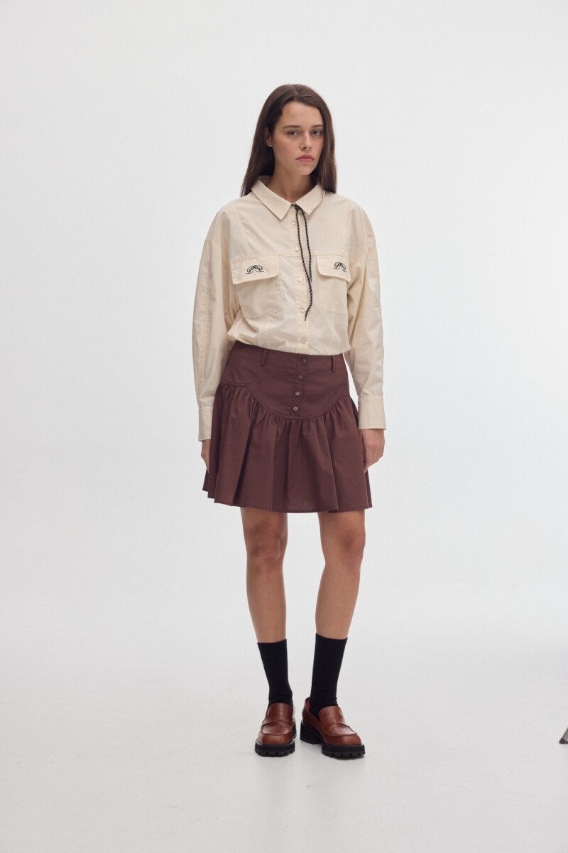 Camisa Idol Silky Cream