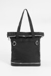 Mochila shopper con bolsillo removible negro