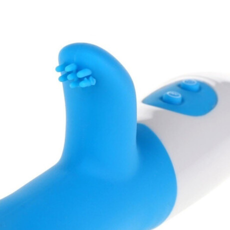 Vibrador Con Doble Estímulo Petite Piper Desing Celeste