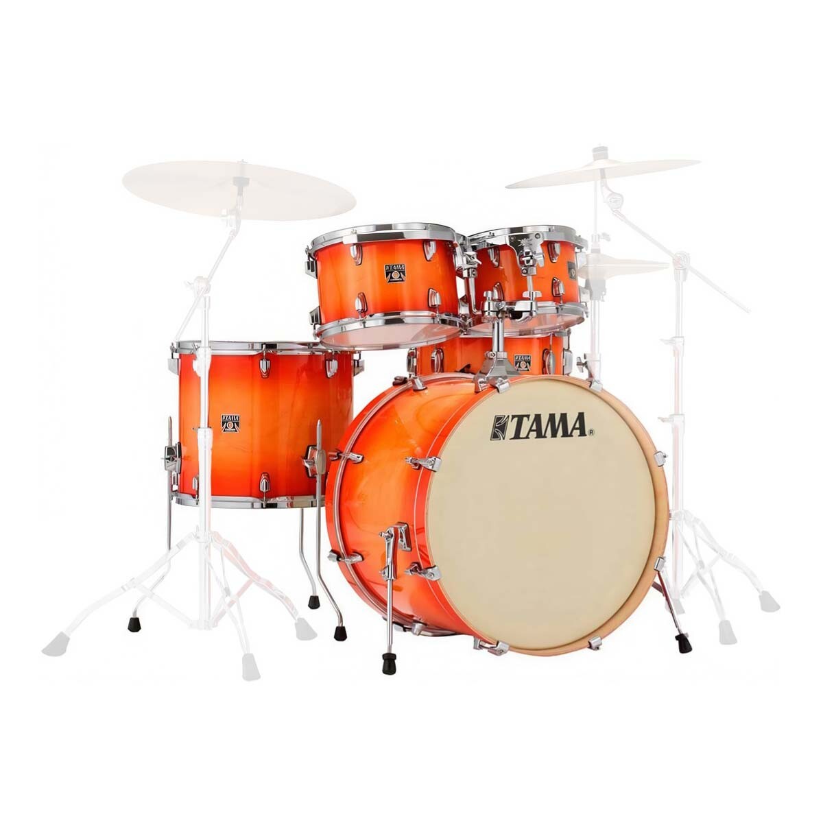 Bateria Tama Cl52krs Superstar Classic Tangerine Lacquer Burst S/hardware 