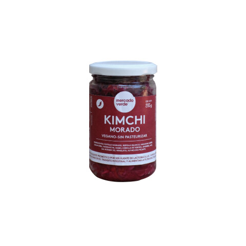 Chucrut morado kimchi Mercado Verde 285g Chucrut Morado Kimchi 285g