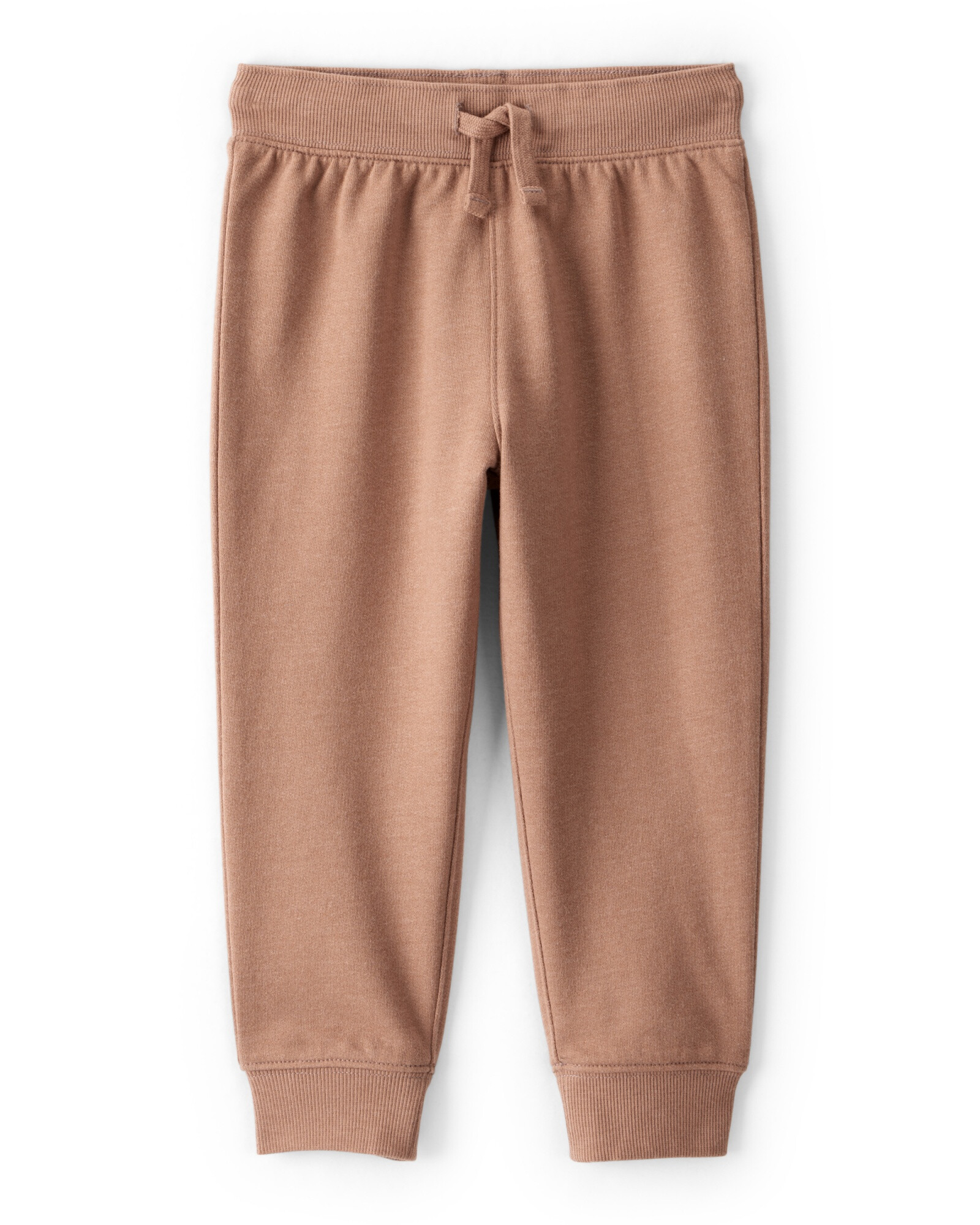 Pantalón deportivo de algodón, marrón Sin color
