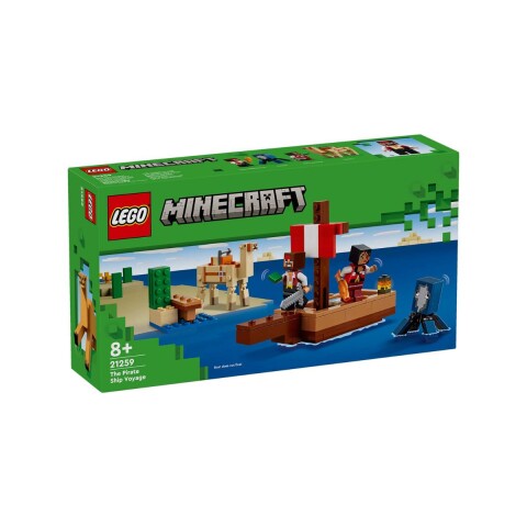 Lego Minecraft El Viaje en el Barco Pirata Lego Minecraft El Viaje en el Barco Pirata