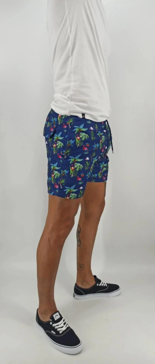 SHORT HALOGEN 55627 - AZUL 