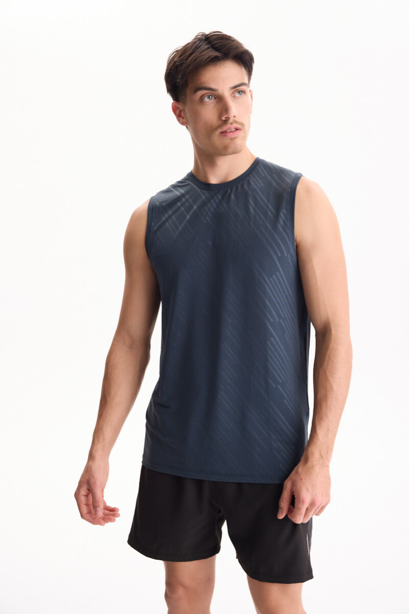 Remera DryFit Shift Petroleo