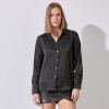 Camisa Saten NEGRO