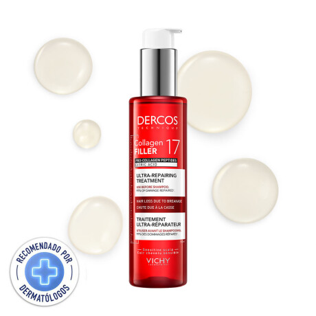 Pre-Shampoo Dercos Collagen Filler 17 Reparador 150ml Pre-Shampoo Dercos Collagen Filler 17 Reparador 150ml