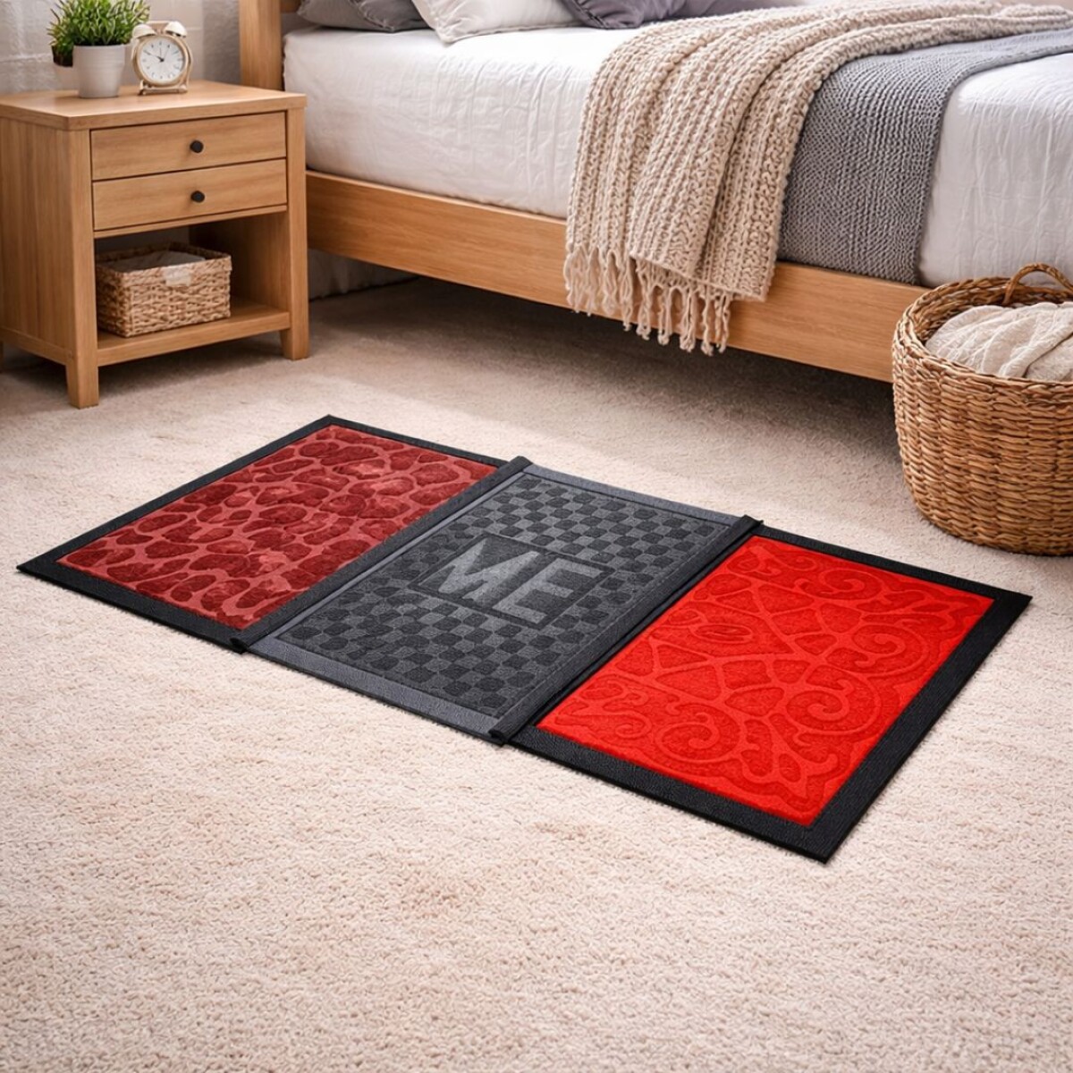 FELPUDO ALFOMBRA DE GOMA 60X40CM 