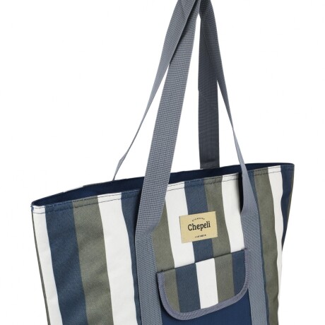 BOLSO TERMICO T/PLAYERO LONA RAYADO C/BOLSILLO DELANTERO 46X32X12CM 24967 BOLSO TERMICO T/PLAYERO LONA RAYADO C/BOLSILLO DELANTERO 46X32X12CM 24967