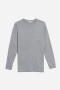 Remera básica m/l GRIS
