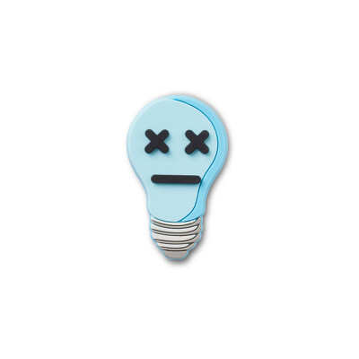 Jibbitz™ Charm Lightbulb Multicolor